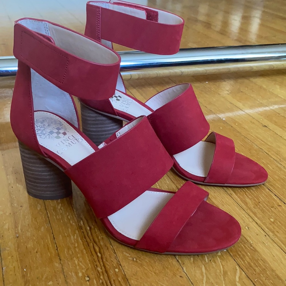 Brand new red Vince Camuto shoes